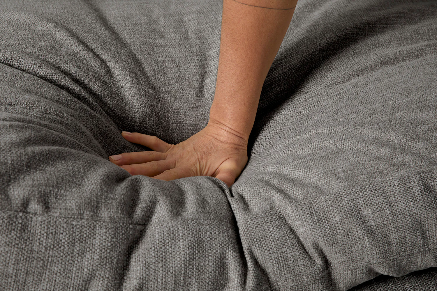 Model 13 U Shaped Sofa with Ottoman, Shadow - Image 5