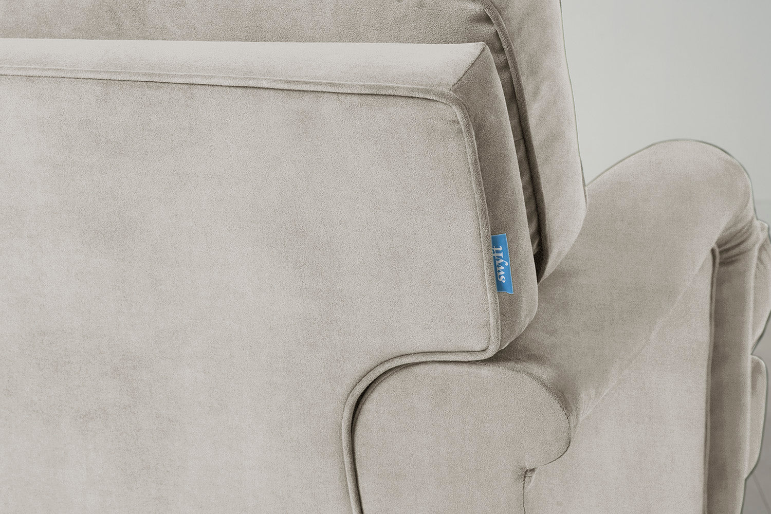 Model 15 2 Seater Sofa, Chalk - Image 4