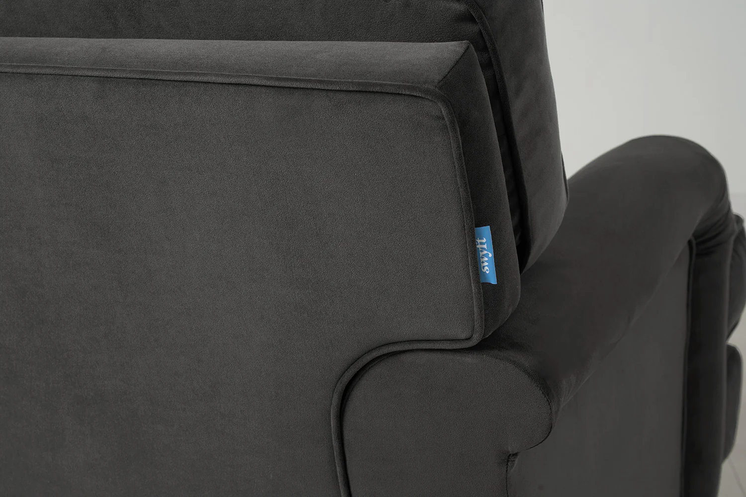 Model 15 2 Seater Sofa, Charcoal - Image 5