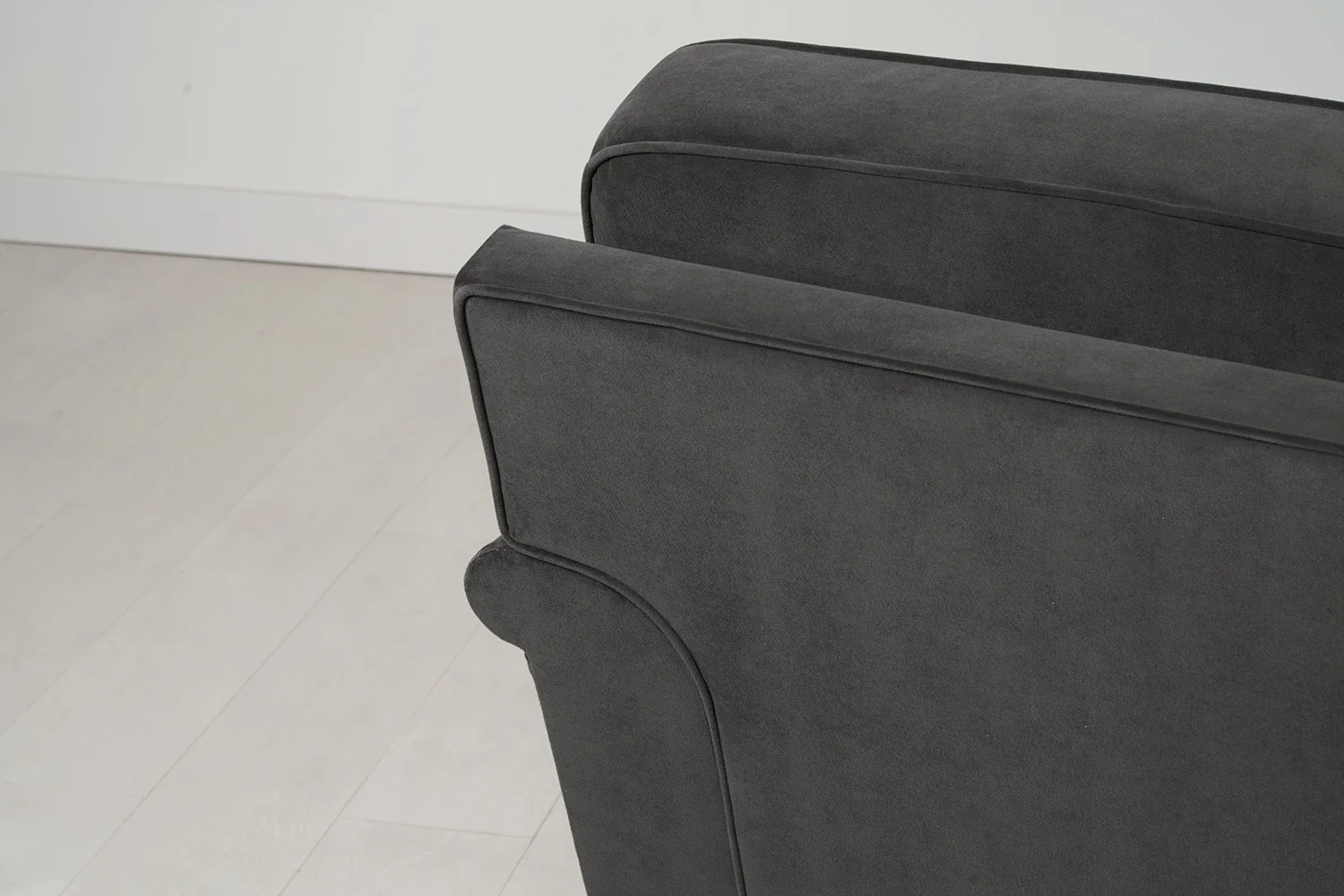 Model 15 2 Seater Sofa, Charcoal - Image 8