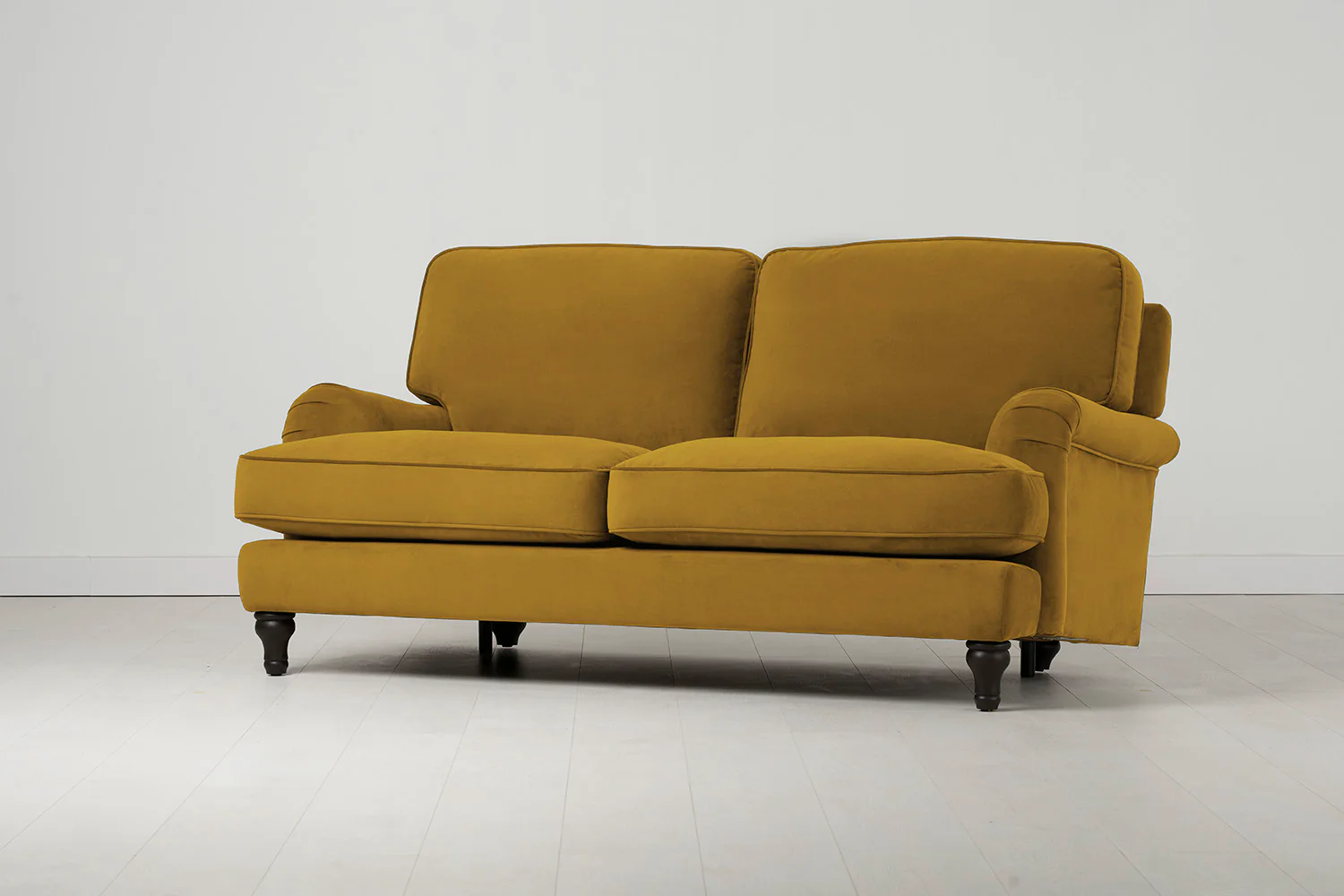 Model 15 2 Seater Sofa, Mustard - Image 2