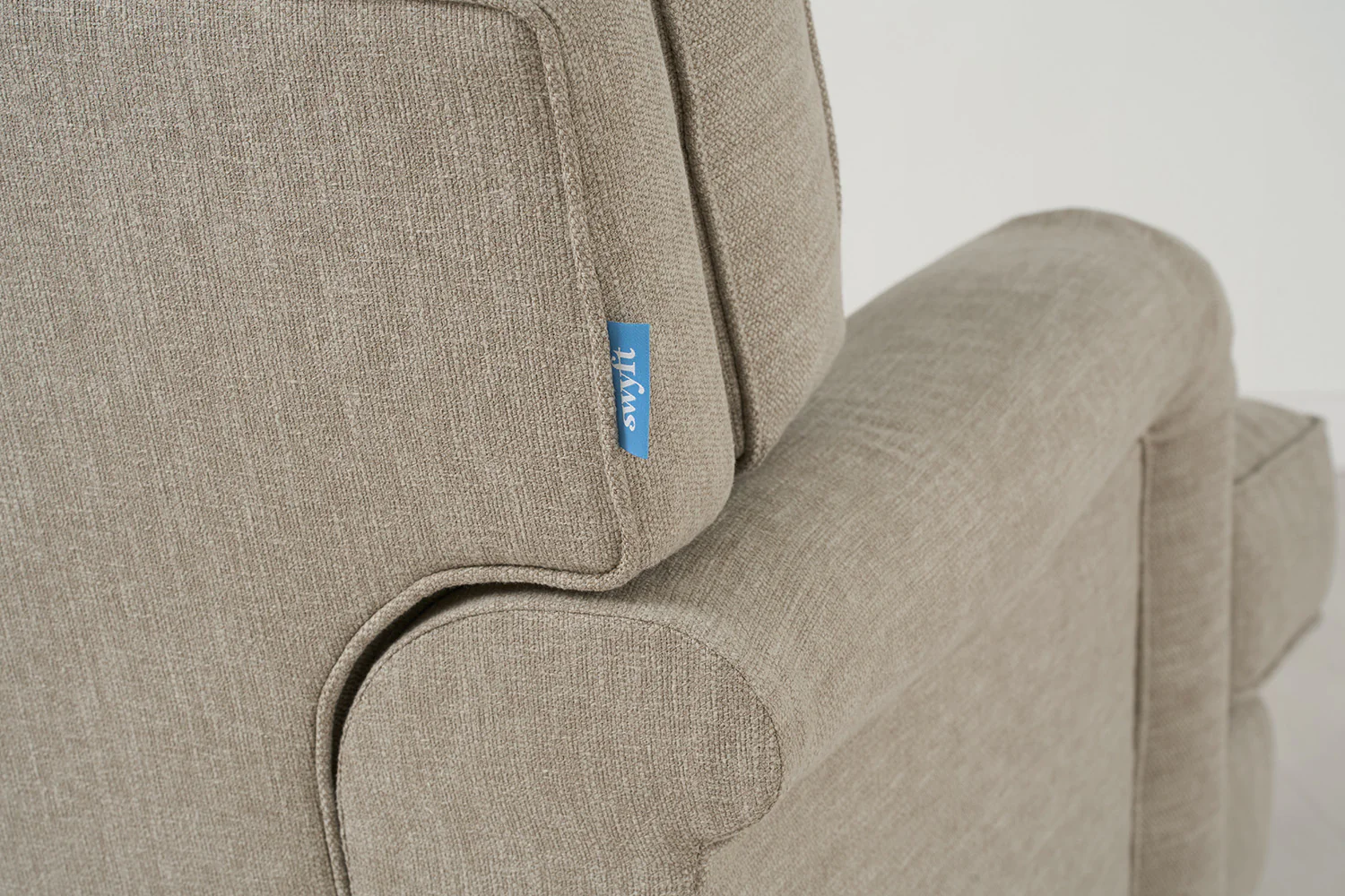 Model 15 2 Seater Sofa, Pumice - Image 5