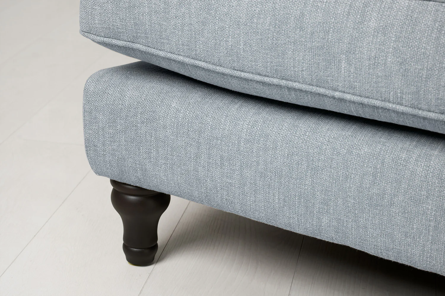Model 15 2 Seater Sofa with Ottoman, Seaglass - Image 4