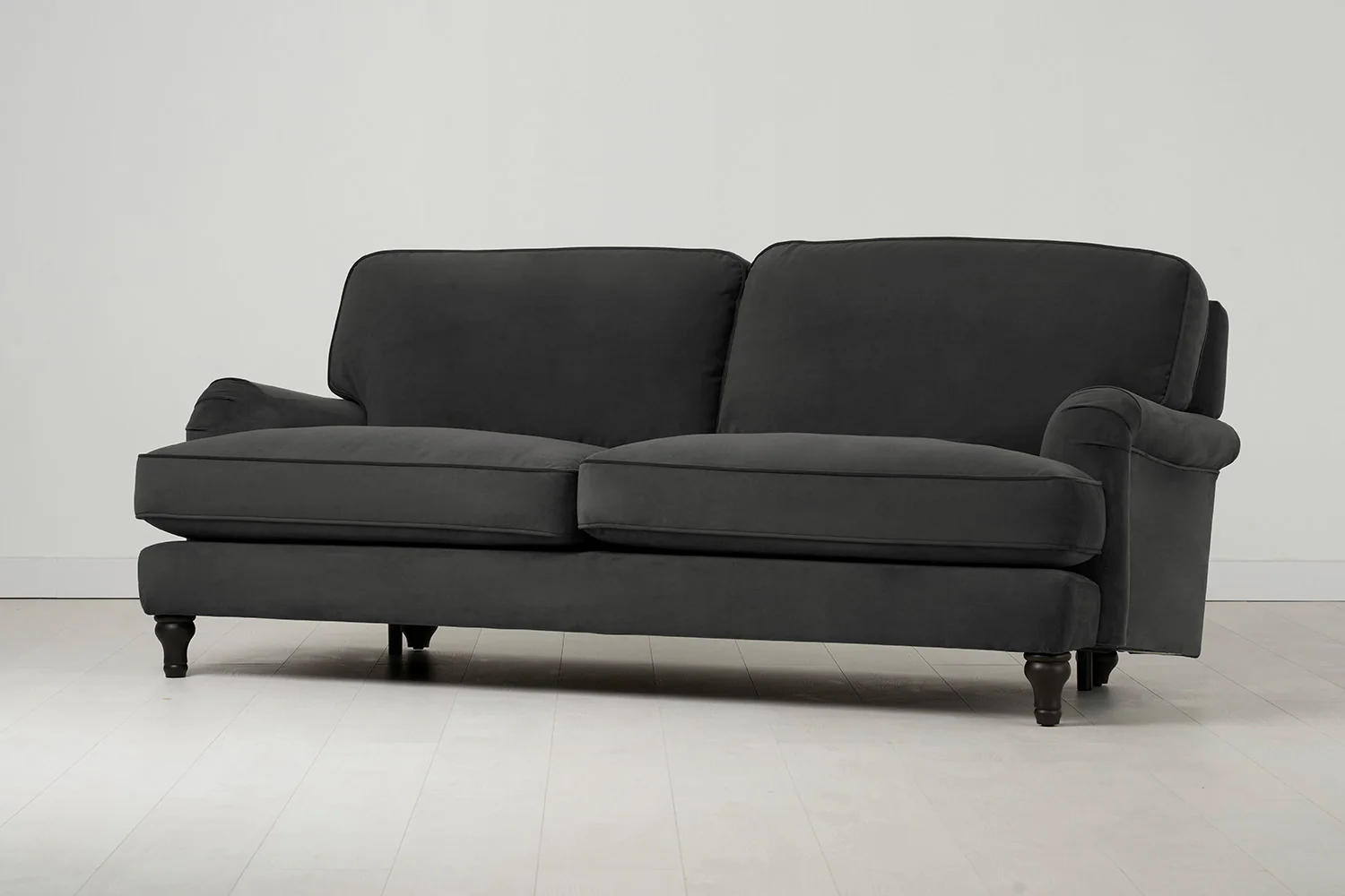 Model 15 3 Seater Sofa, Charcoal - Image 2