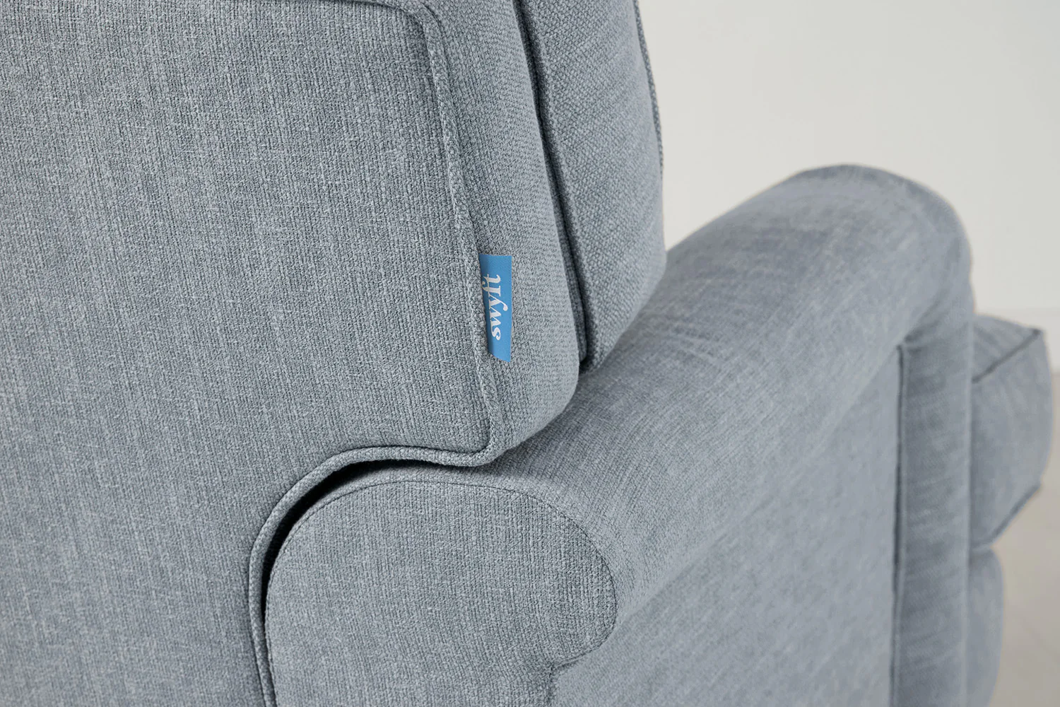 Model 15 3 Seater Sofa, Seaglass - Image 4