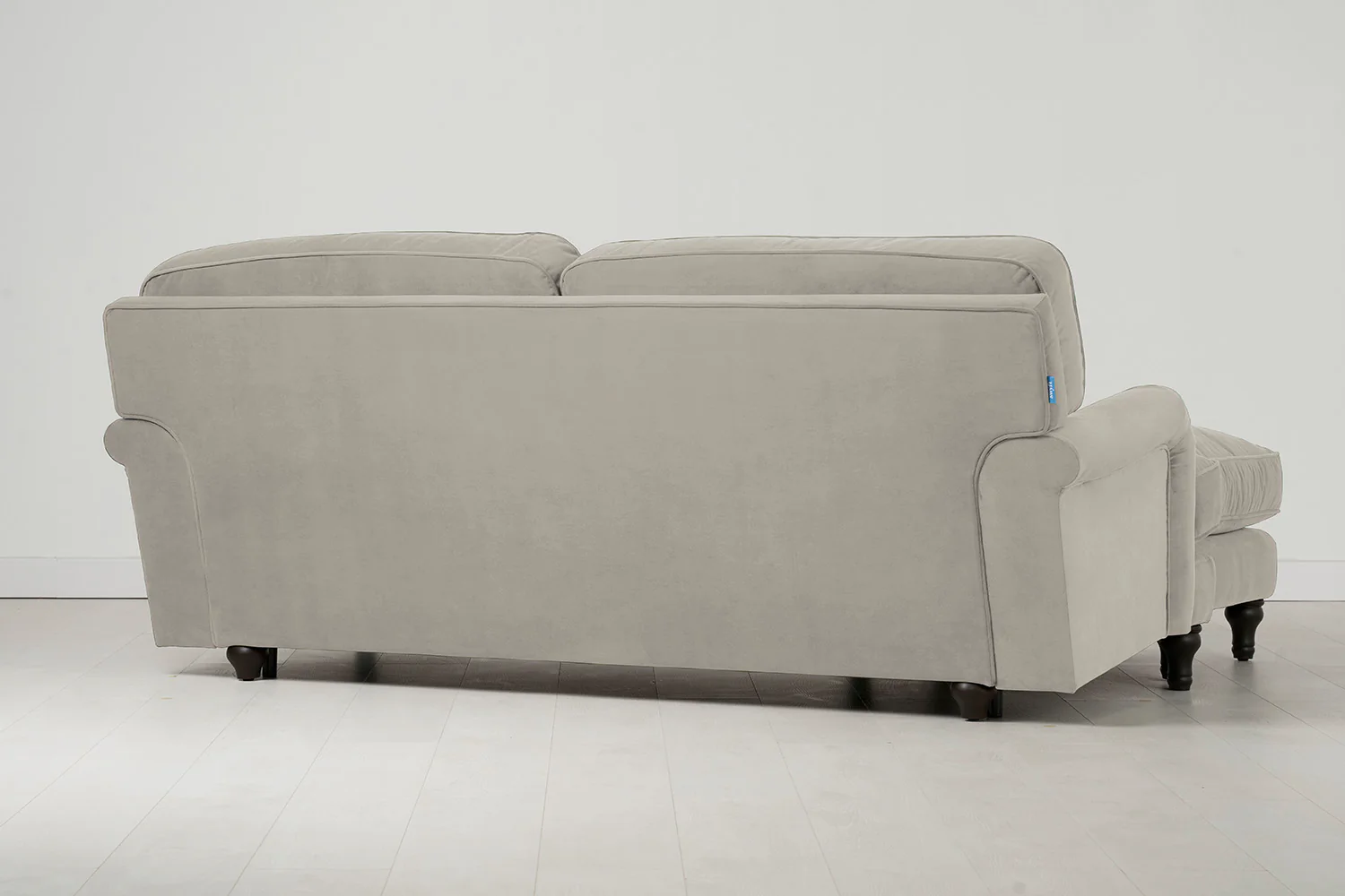 Model 15 3 Seater Sofa with Ottoman, Bone - Image 3
