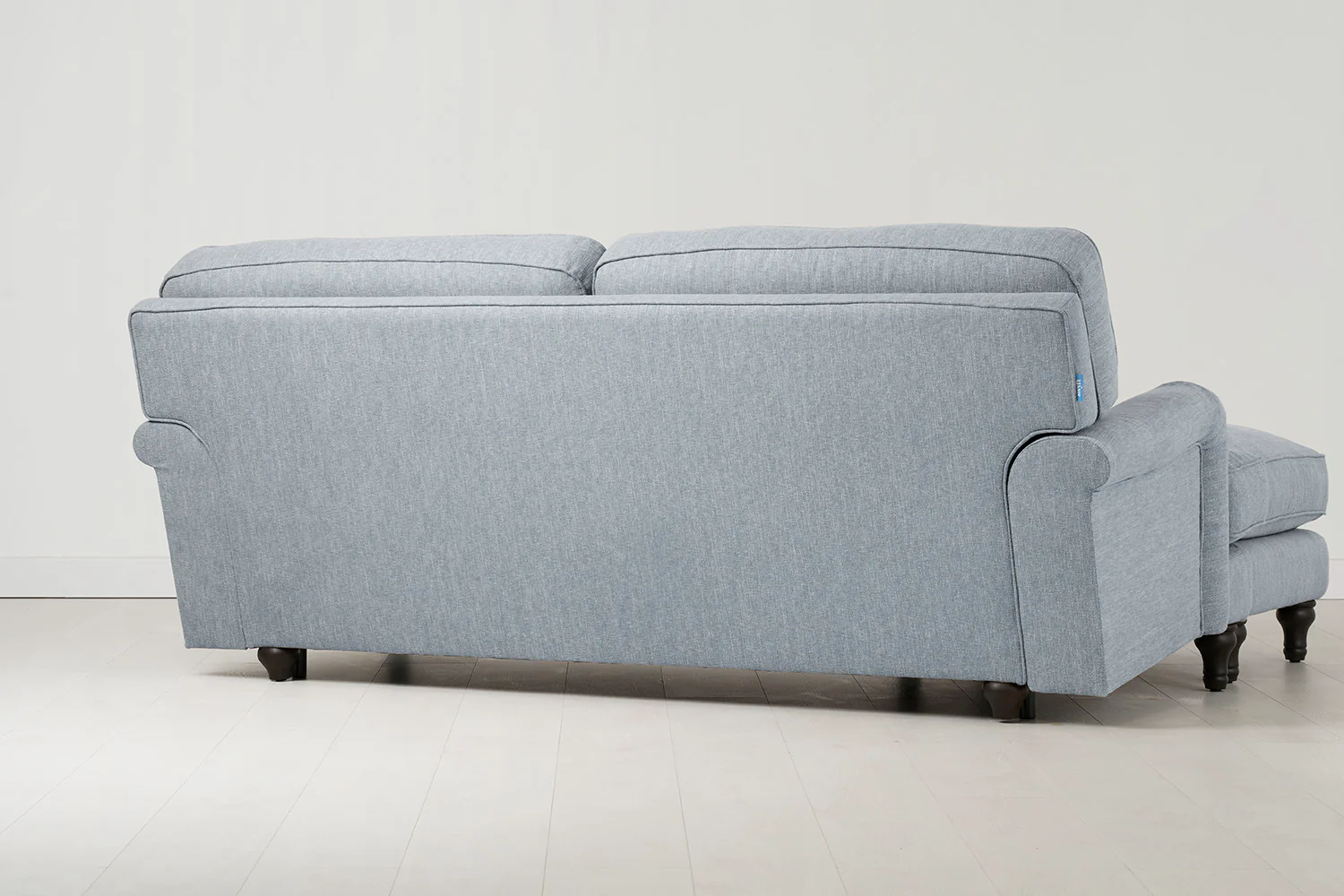Model 15 3 Seater Sofa with Ottoman, Seaglass - Image 3