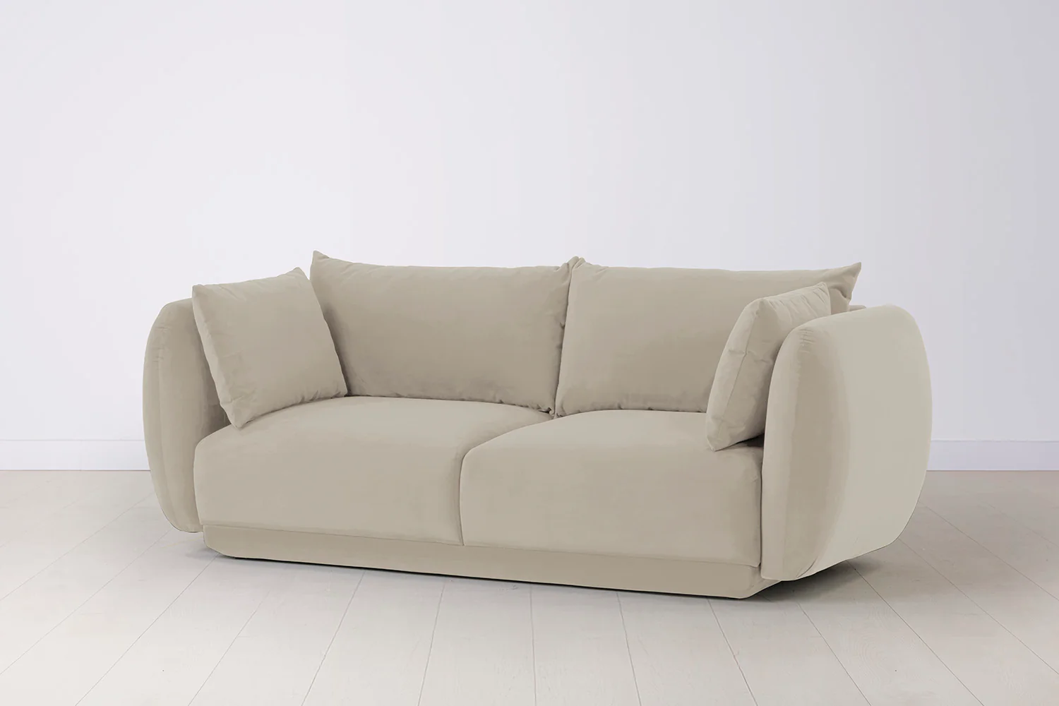 Model 16 3 Seater Sofa, Bone - Image 3
