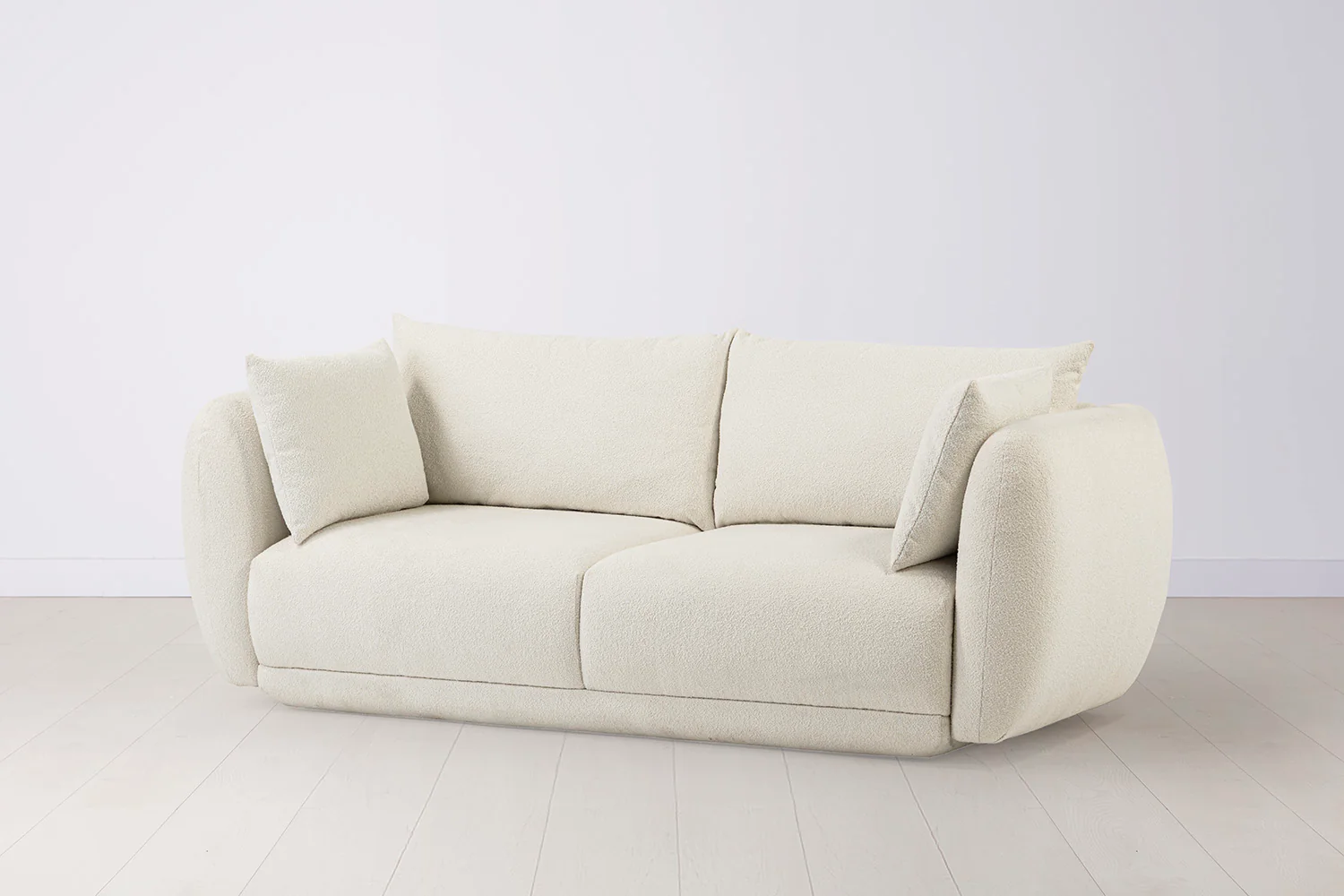 Model 16 3 Seater Sofa, Ivory - Image 3