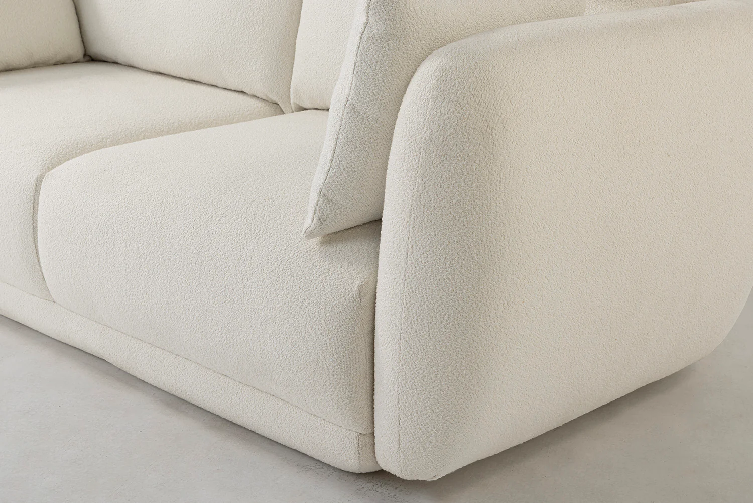 Model 16 3 Seater Sofa, Ivory - Image 7
