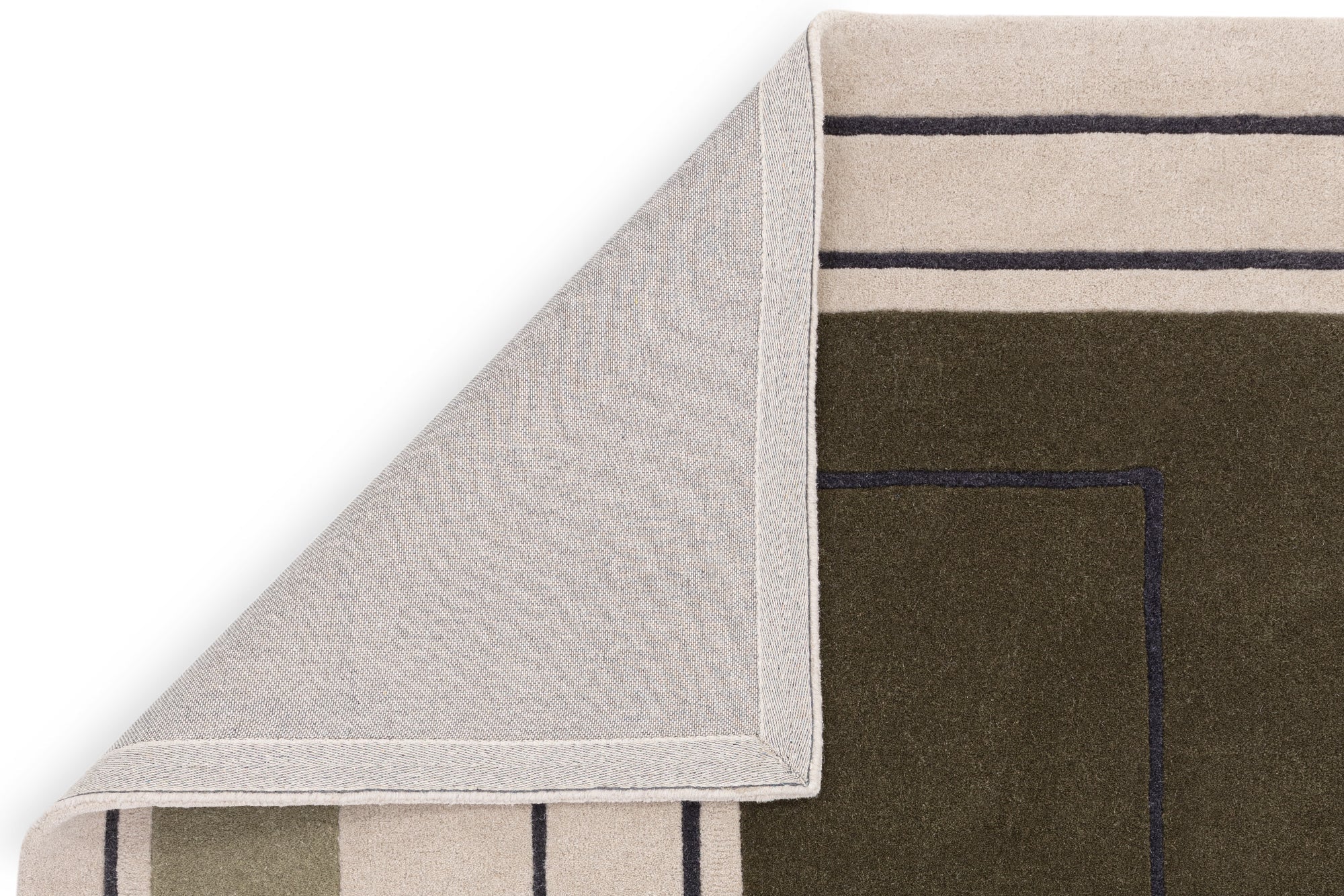 Reef Outline Khaki Rug, 200x290 - Image 2