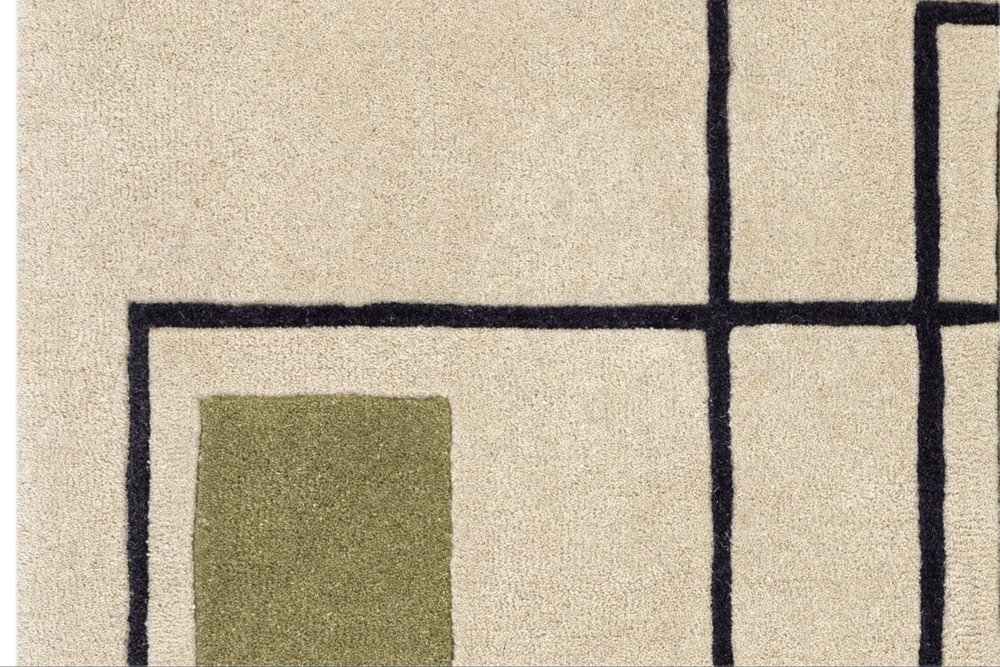 Reef Outline Khaki Rug, 200x290 - Image 3