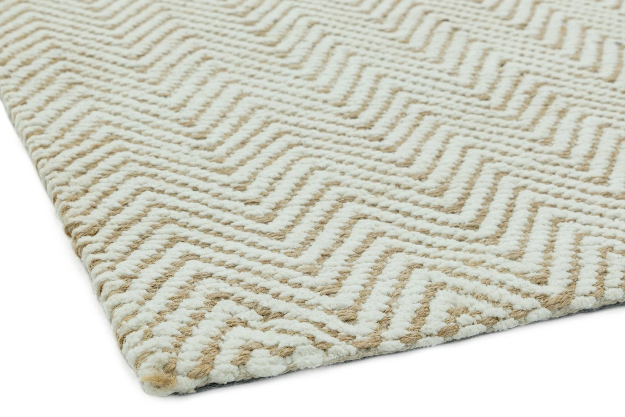 Ives Rug Natural Jute Flatweave, 120x170 - Image 4