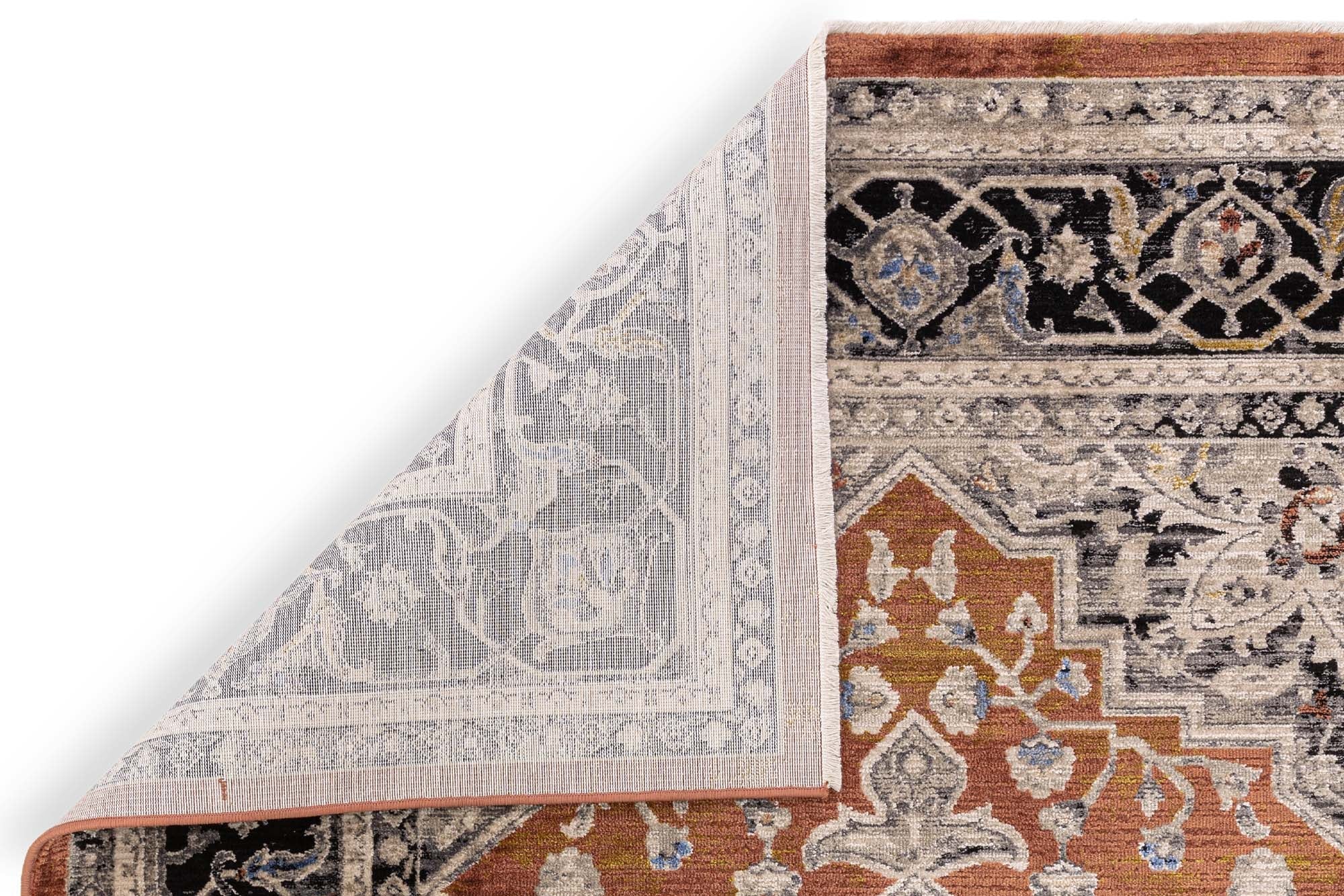 Sovereign Rug Terracotta Medallion, 120x166 - Image 2