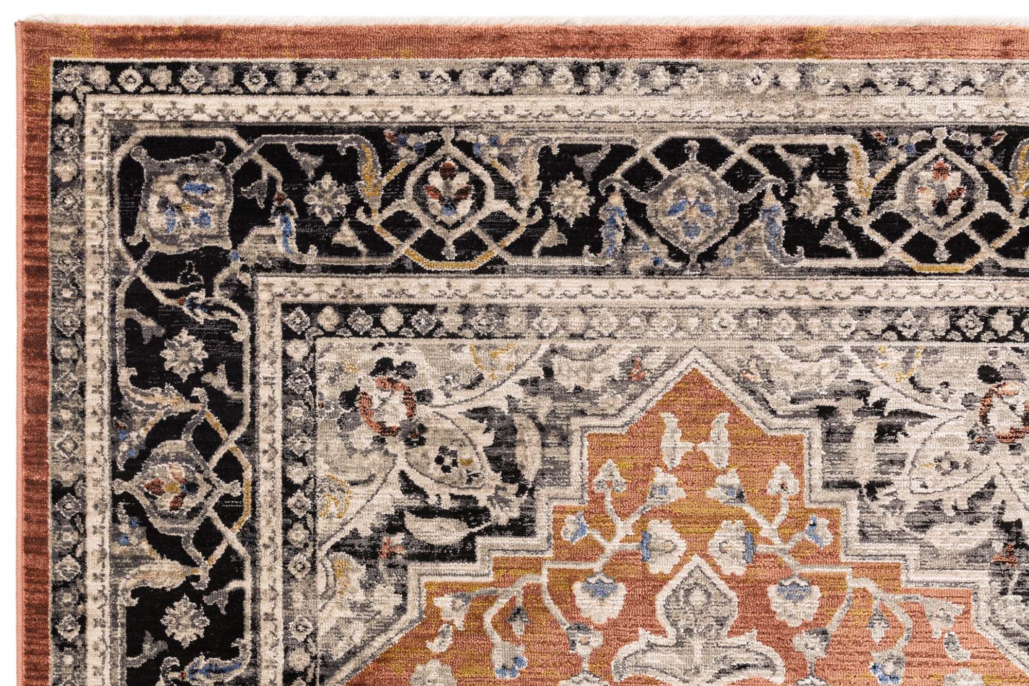 Sovereign Rug Terracotta Medallion, 120x166 - Image 3