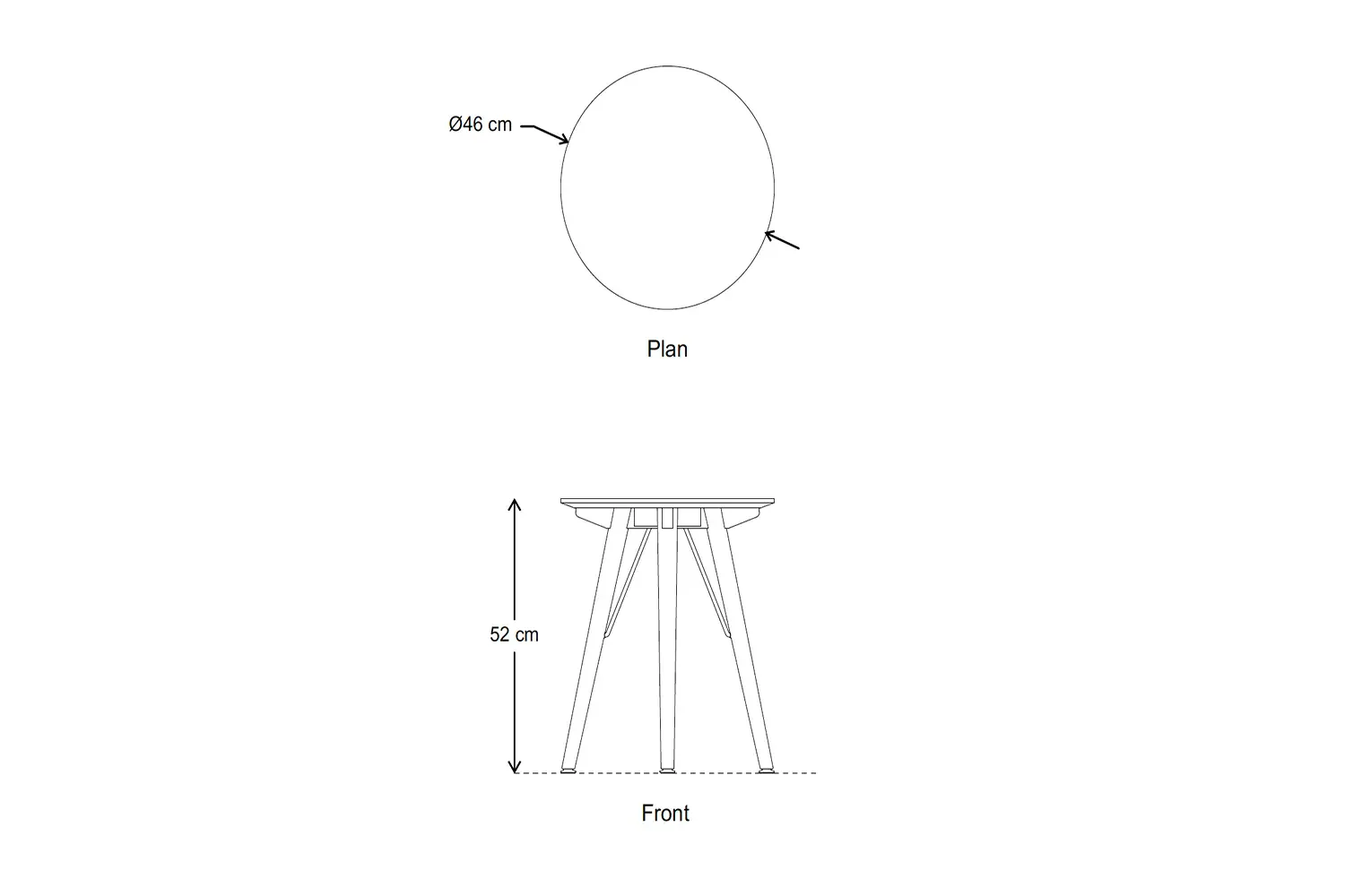 Side Table 01, Walnut - Image 7