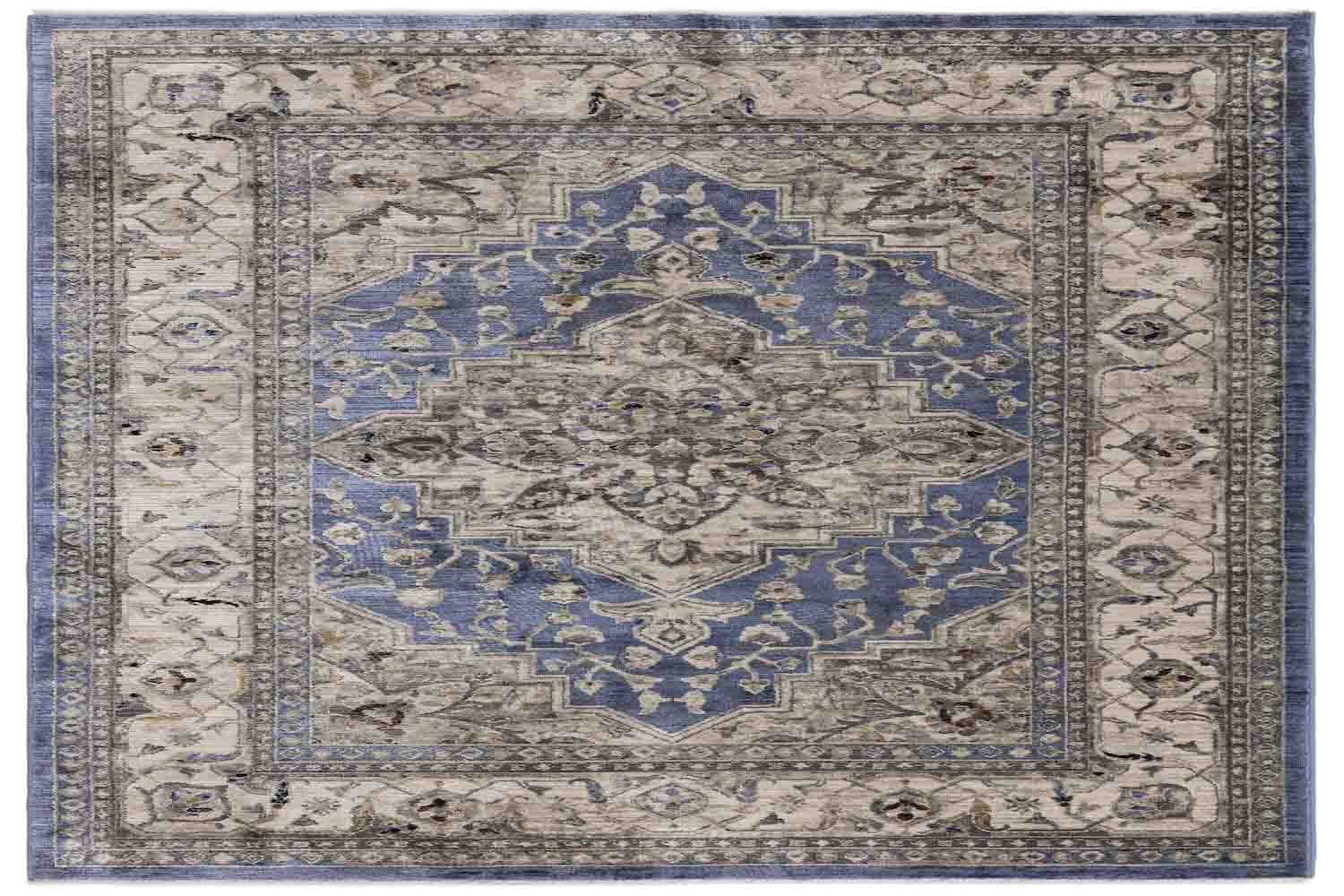 Sovereign Blue Medallion Rug - Image 3