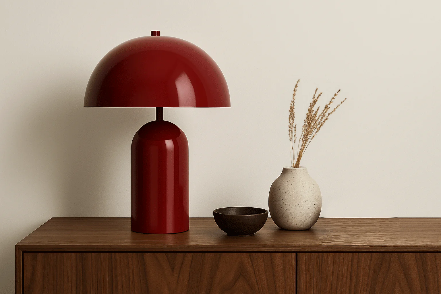Table Lamp 06, Red - Image 2