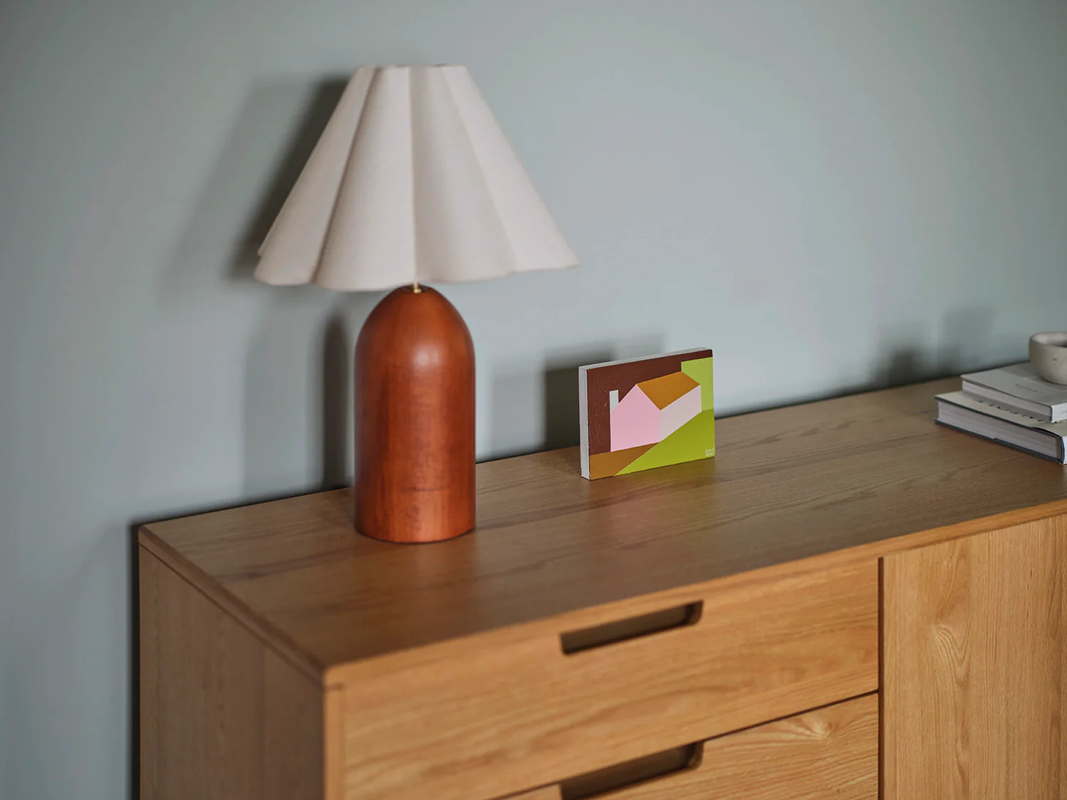 Table Lamp 07, Antique Cherry - Image 2